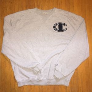 Champion large patch Crewneck